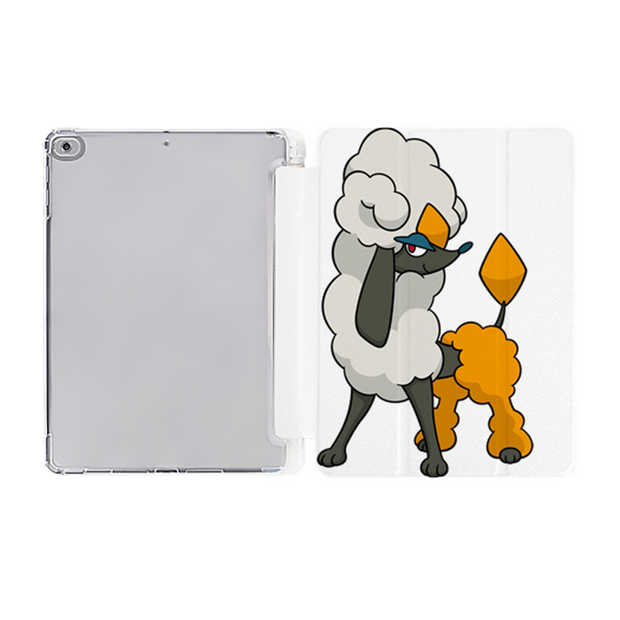 （画像用） ポケットモンスター Pokémon IPad ケース ペン収納付き 三つ折りスタンド PUレザー×シリコン 対応機種9.5/10.5/10.9インチ